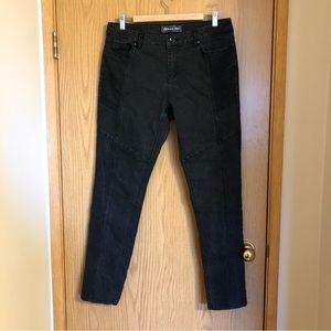 Reitmans Black Moto Jeans